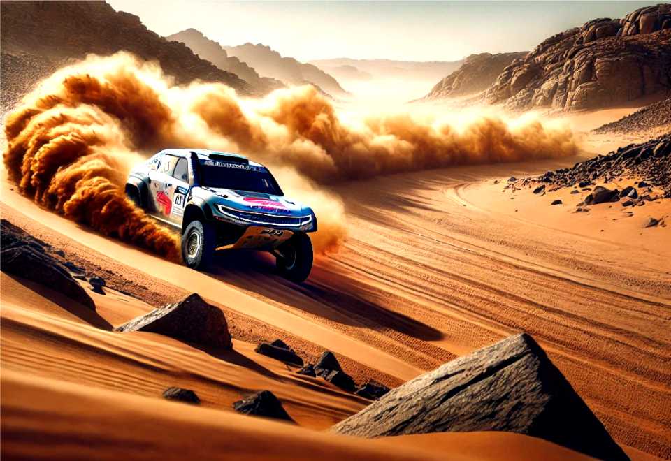 Thrilling Action at Dakar Rally in Saudi Arabia