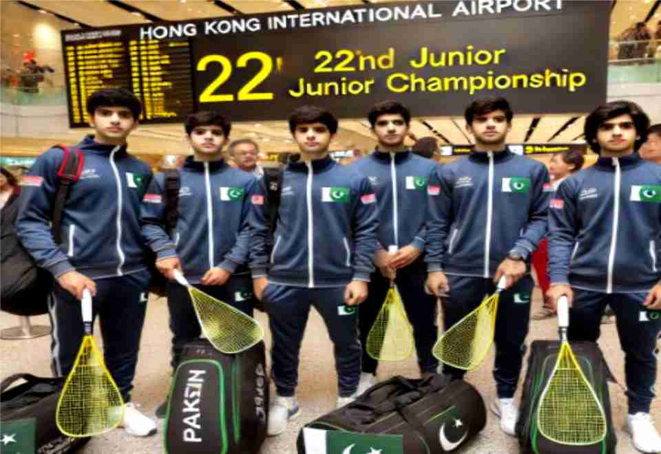 Pakistan-Junior-Squash-Team-Arrives-in-Hong-Kong-for-Asian-Junior-Championship.