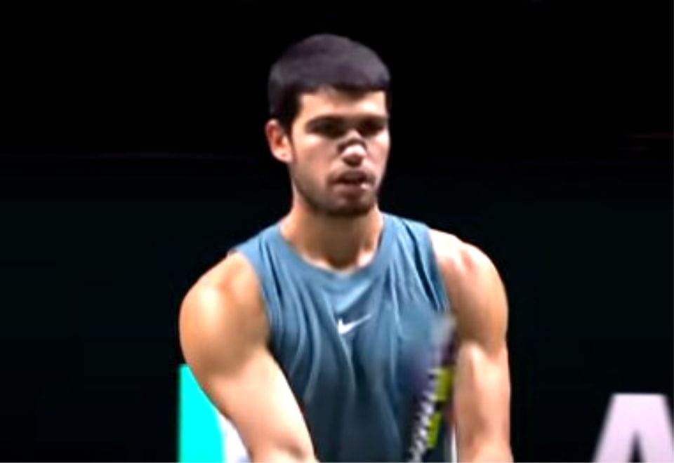 Top-Seeded-Alcaraz-Advances-to-ABN-AMRO-Open-Mens-Singles-Quarterfinals.