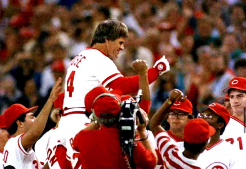 pete rose,ben,lifted hall,fame