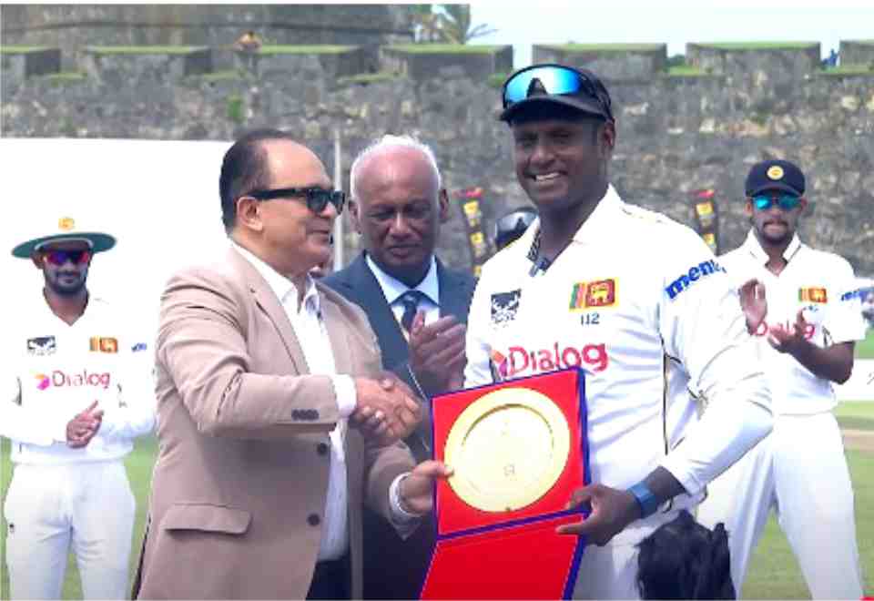 angelo mathews, goodbye,test cricket