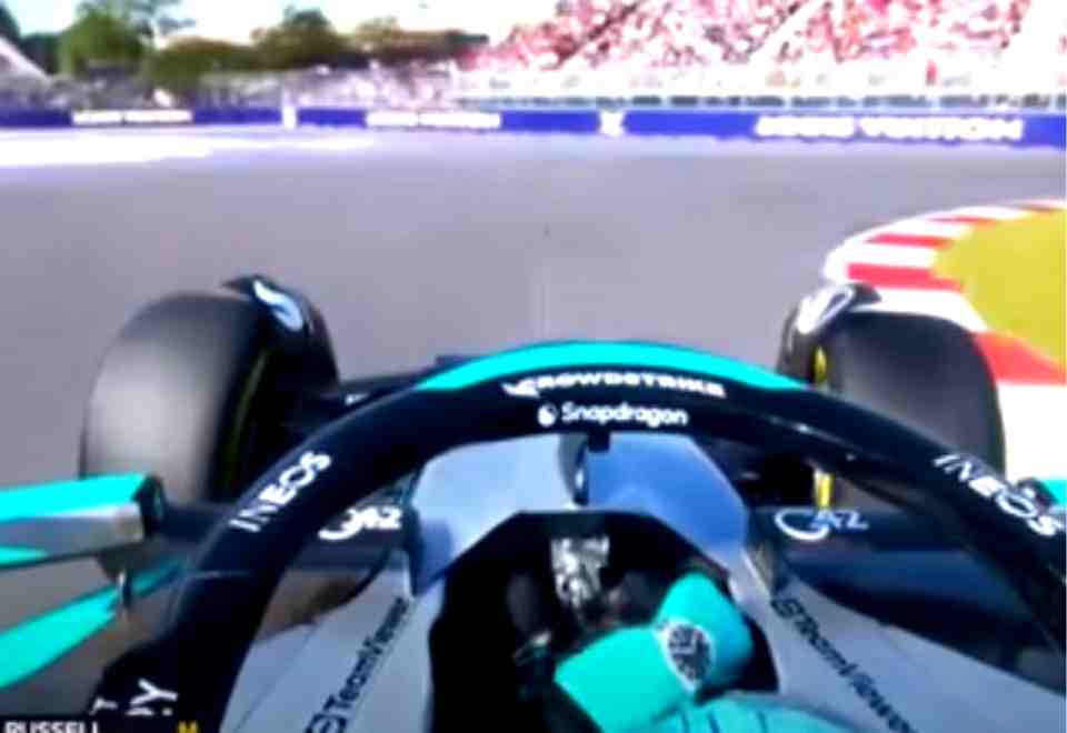canadian,gp, russell stuns,max strikes back
