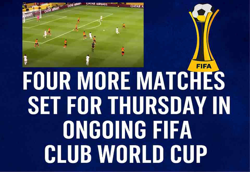 four,matches,fifa club world cup