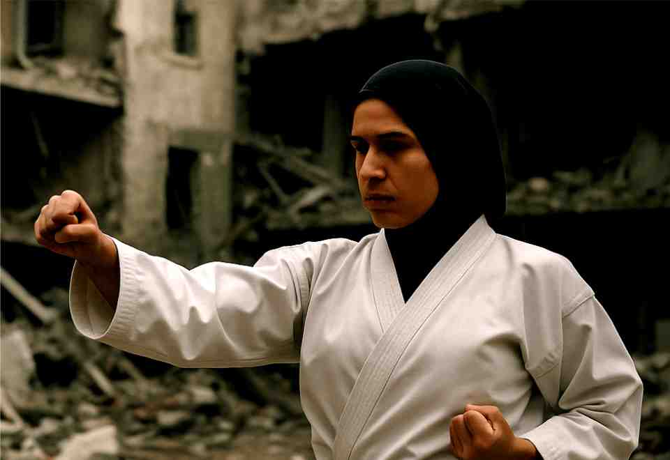 helena gholami,iranian,karate star,killed,israeli strrike