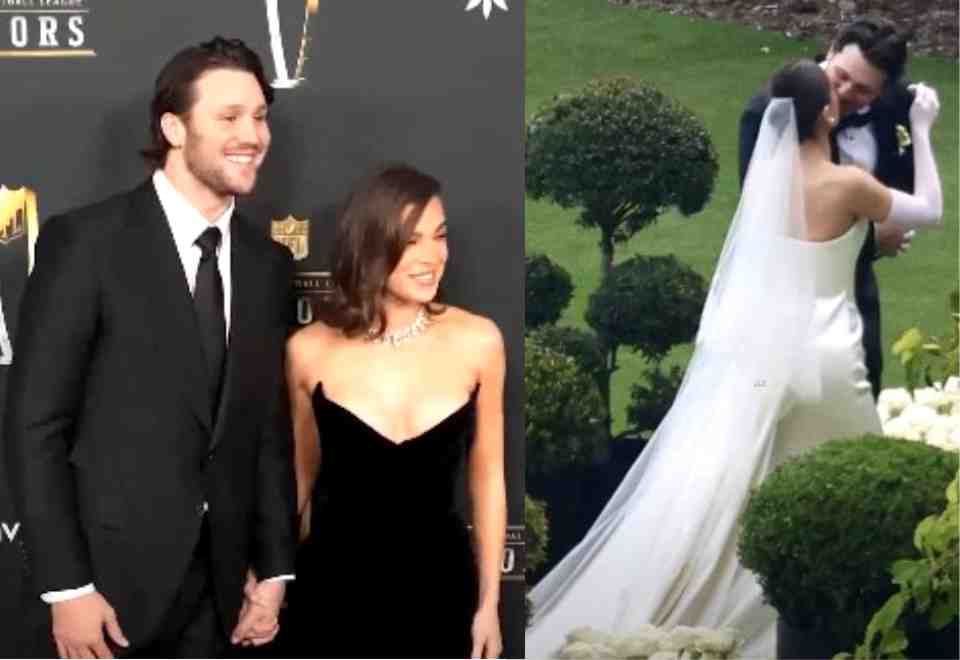 josh allen,hailee steinfeld,dream wedding