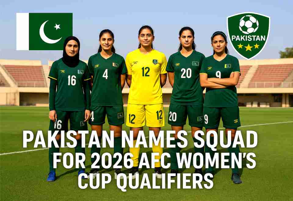 pakistan,squad,afc,womens cup,qualifiers