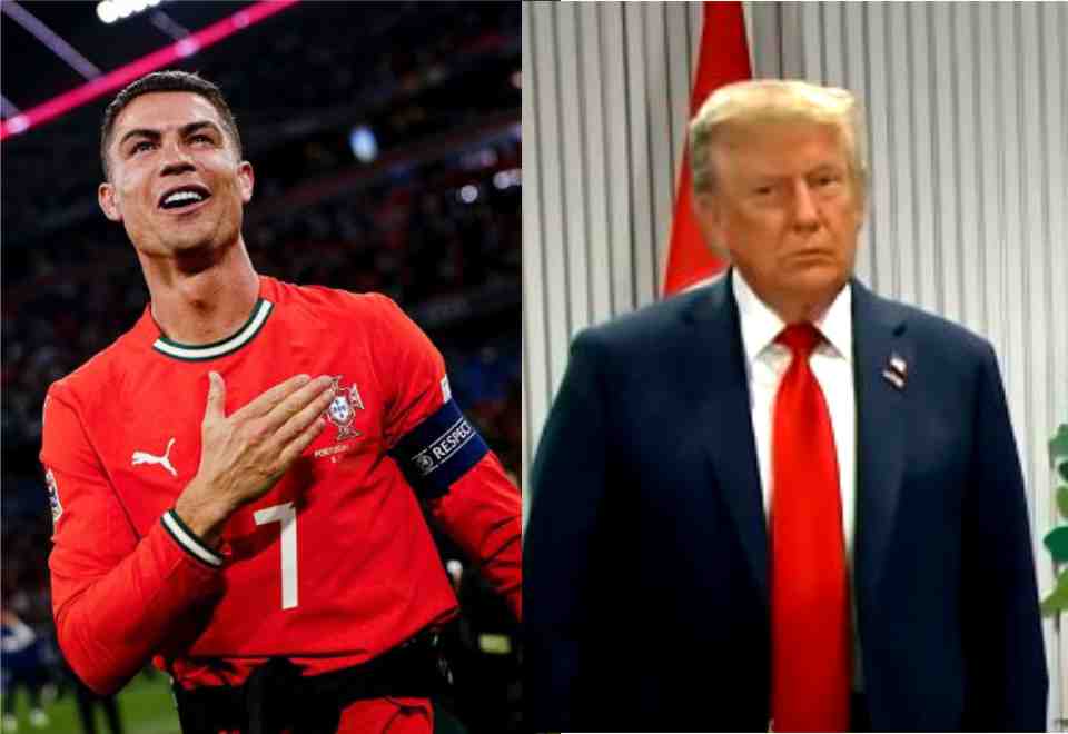 ronaldo,peace,jersey,trump