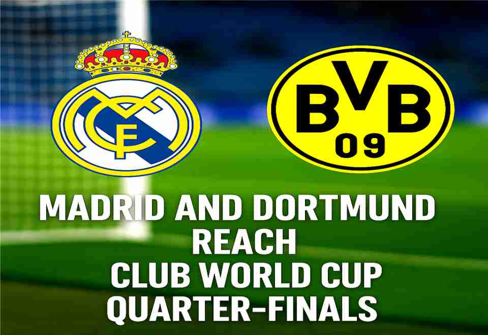 madrid,dortmund,club world cup quarter finals