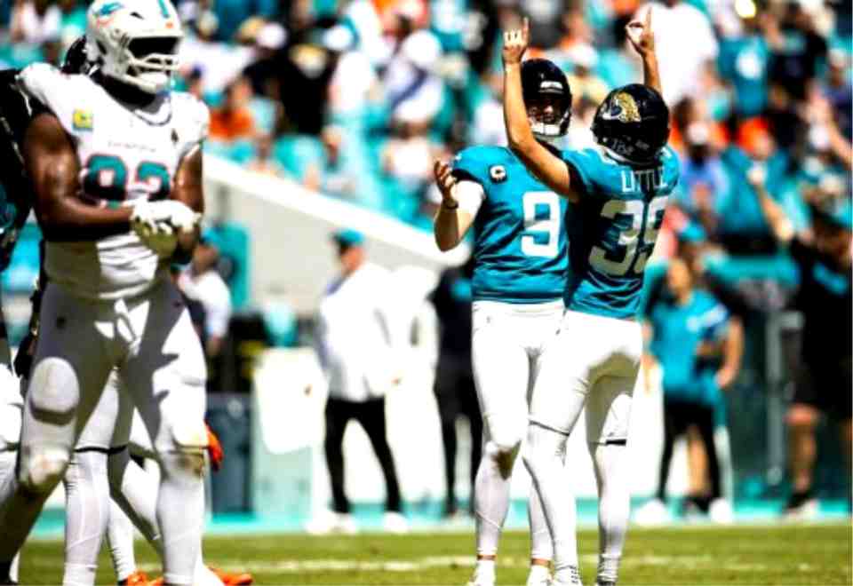 cam little,nails,stunning,70 yard,field,goal,jaguars,preseason