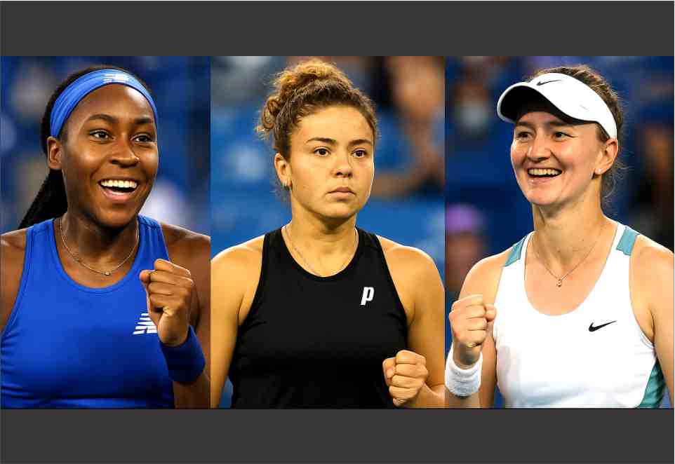 Gauff-Paolini-Krejcikova-Reach-Cincinnati-Open-Fourth-Round