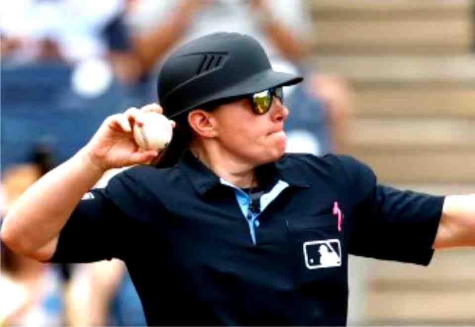 jen pawol,makes history,mlbs,first female,umpire