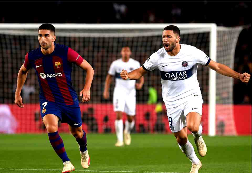 PSG Sink Barcelona With Last Minute Winner